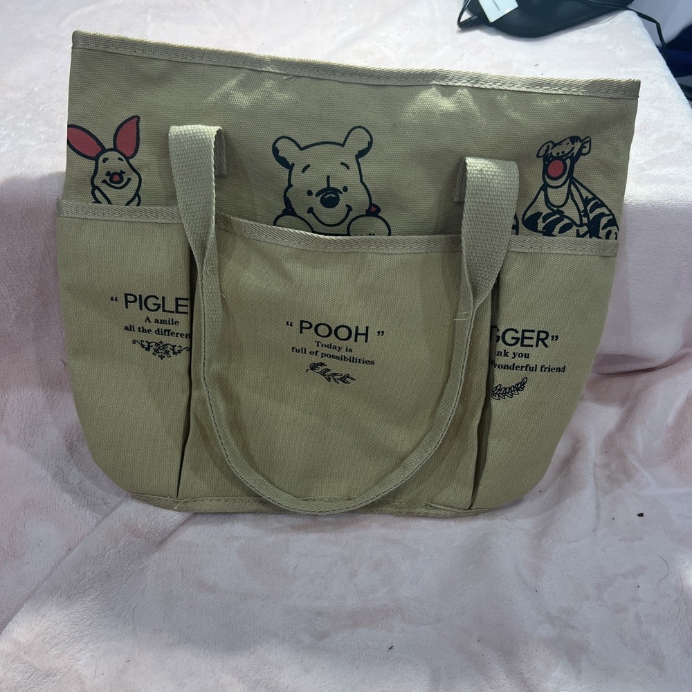 Disney Bear Women's Handbag Large Capacity Cartoon Tote Fashion Shopping Bag